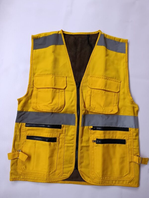 mustard yellow Reflective Field Jackets