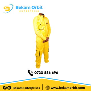 mustard yellow cargo overall