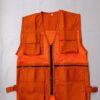 orange meshed journalist jacket Nairobi