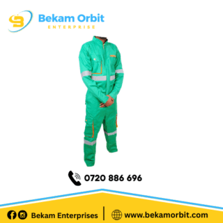 Reflective Green Cargo Overalls (Twill)