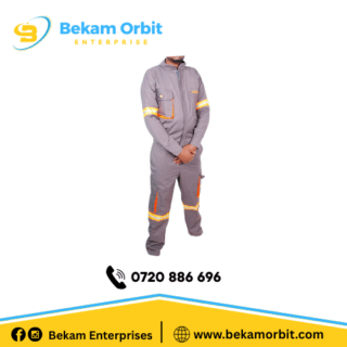 Reflective Grey Cargo Overalls (Twill)