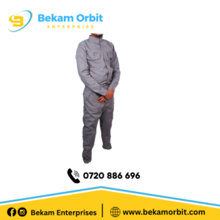 grey Tetrex polyester overalls