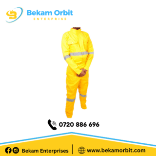 reflective yellow tetrex overalls