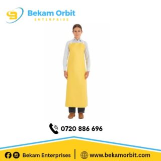 yellow tarpaulin PVC waterproof apron Kenya
