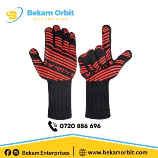 Heat resistant grill gloves 35cm food grade silicone Kenya