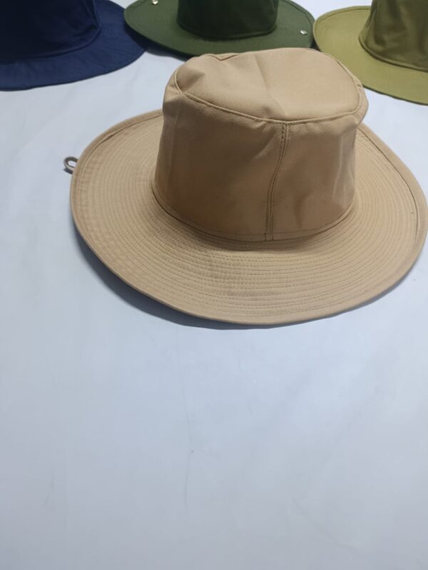 Beige safari hats