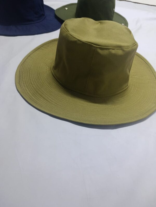 Khaki mission hats
