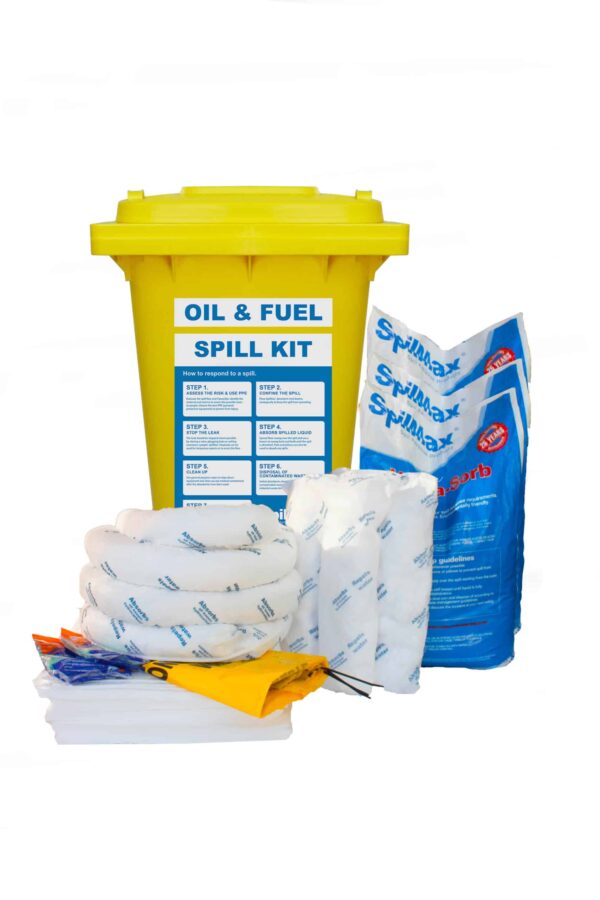 Oil and Fuel Spill Kit 80 Liters