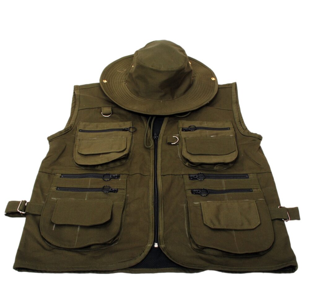 Twill Jungle green safari jacket