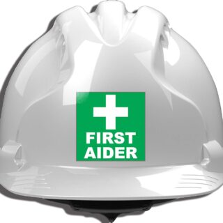 White First Aider JSP Helmet