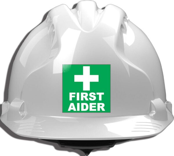White First Aider JSP Helmet