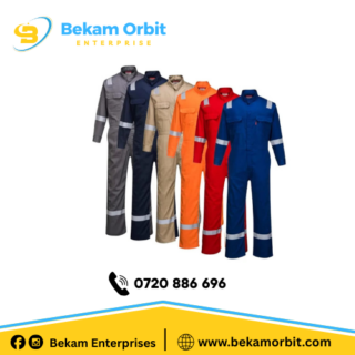 reflective cotton drill cargo overalls Kenya