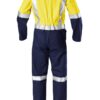 two tone reflective cotton drill overall Nairobi 2