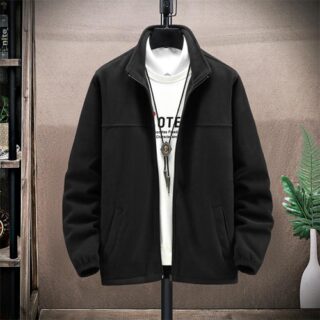Adult Black Fleece Jacket Nairobi