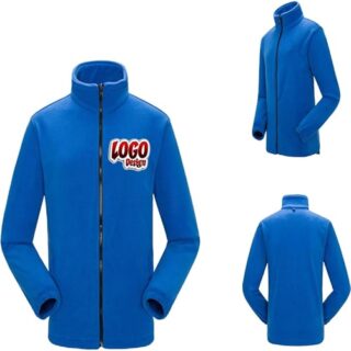 Branded fleece jackets in Nairobi full zip corporate fleece jacket with embroidery ready finish