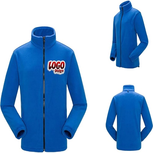 Branded fleece jackets in Nairobi full zip corporate fleece jacket with embroidery ready finish