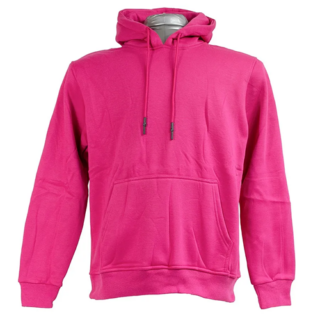 Bright pink color kangaroo pocket hoodies in Kenya with hooded neck and long sleeves