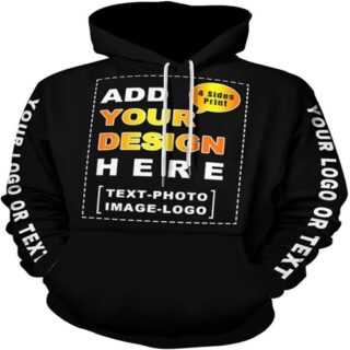 Buy Hoodie printing in Nairobi on unisex hoodies with kangaroo pocket