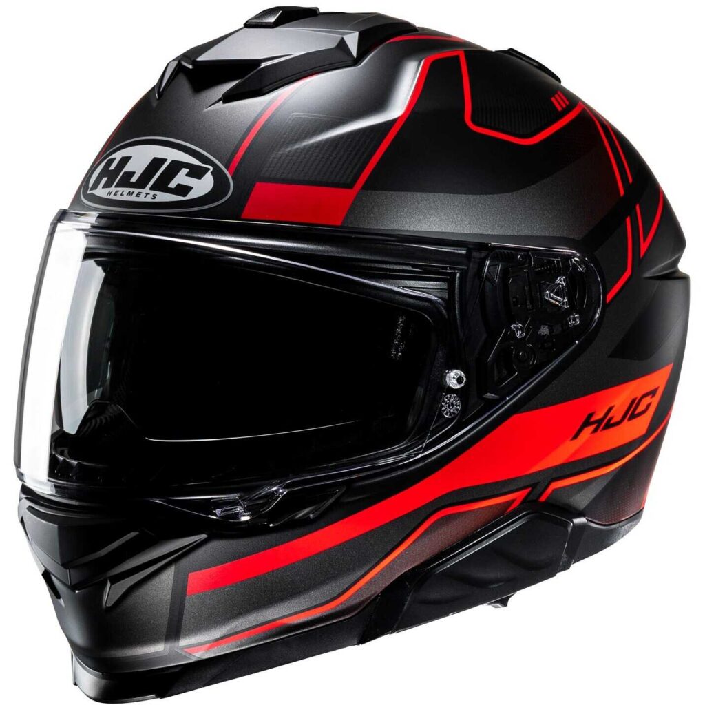 Full face motorcycle helmets
