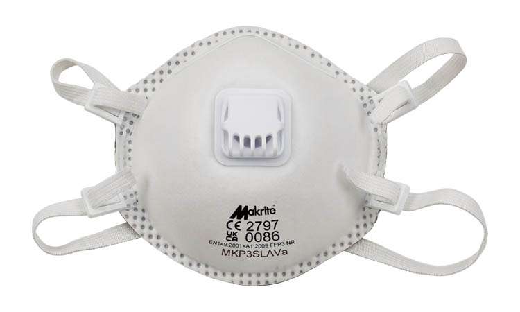 Makrite FFP3 Respirator With Valve for High Exposure