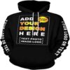 Promotional hoodies in Kenya with logo ready surface and kangaroo pocket