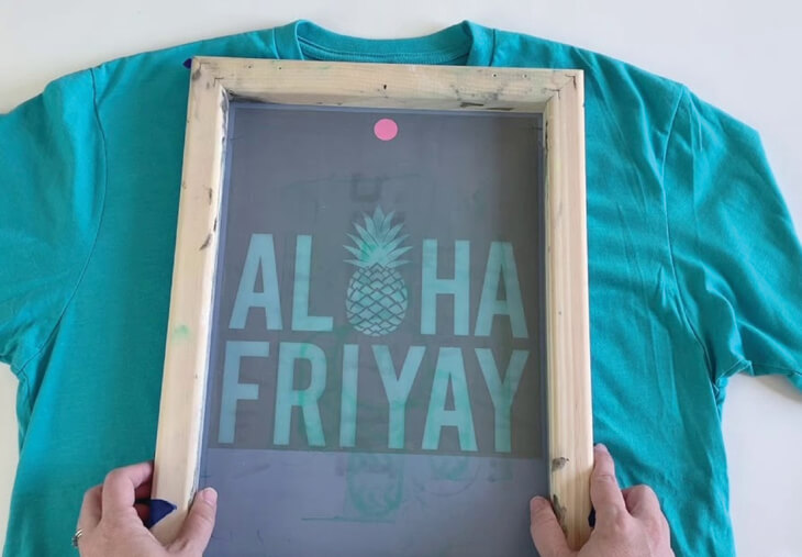 Screen printing branding