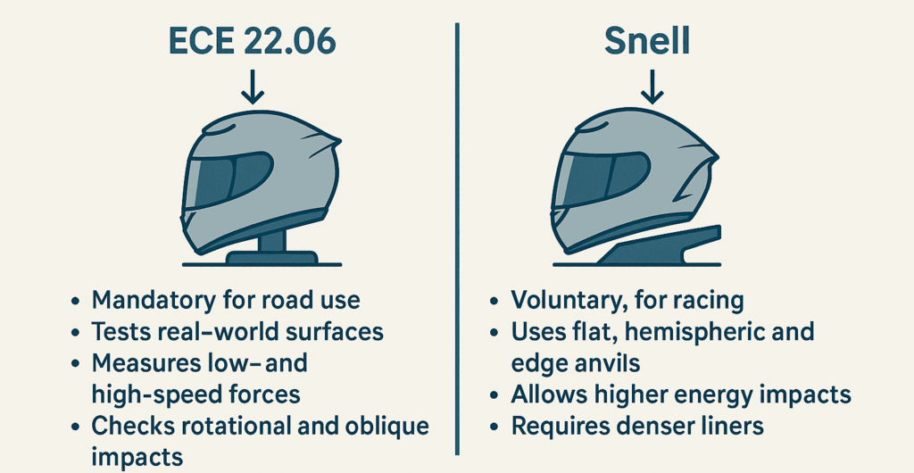 Snell and Motorcycle Helmet Standards