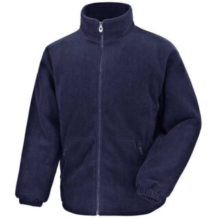 classic Adult navy blue fleece jacket