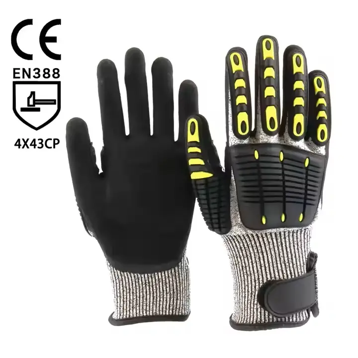 cut resistant impact gloves