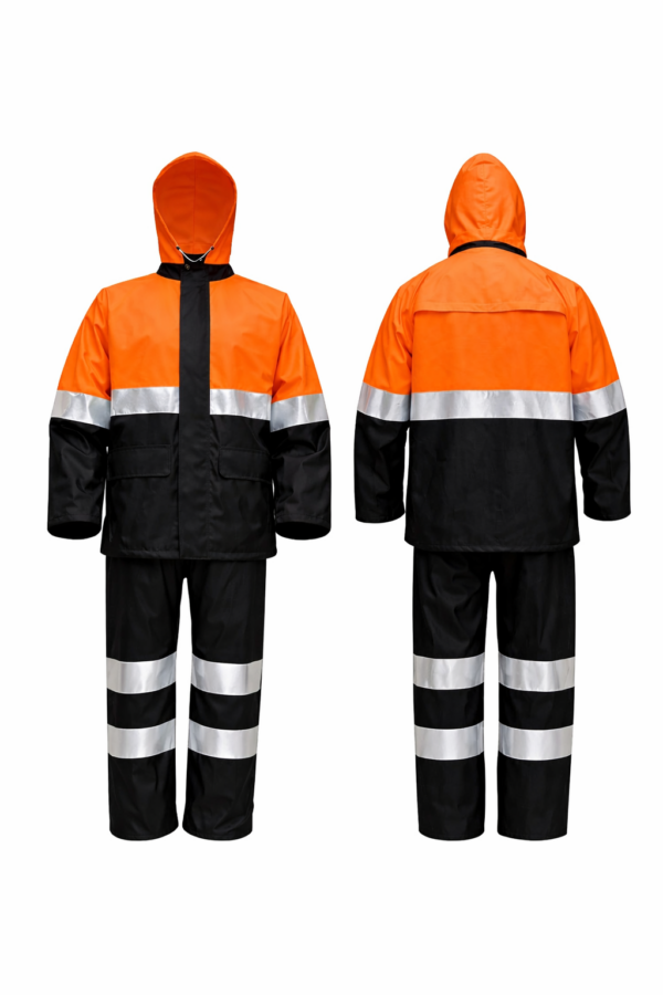190T nylon rain suit Kenya waterproof coat and trouser set