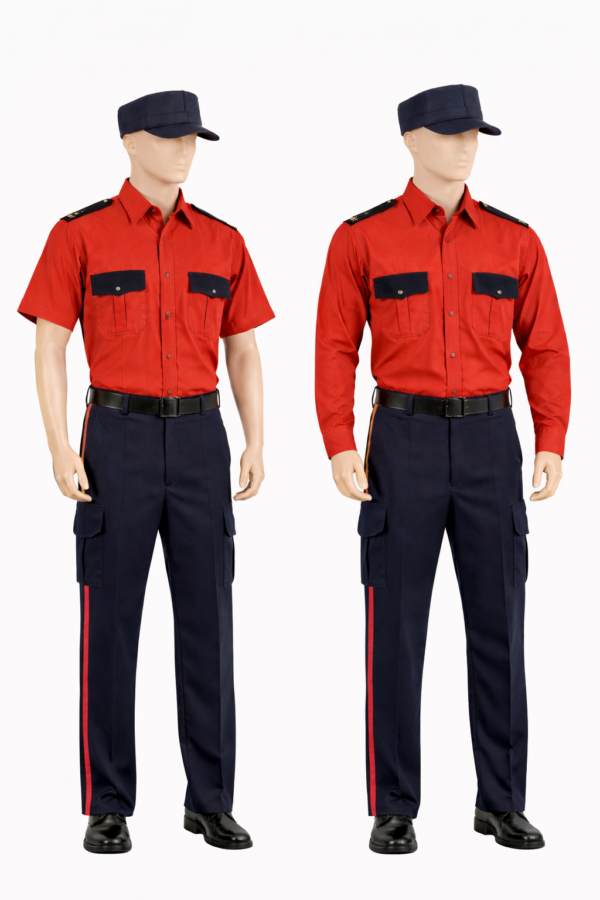 Askari uniform in Kenya made from durable twill fabric for professional security guards