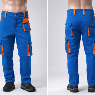 Custom Cargo Work Trousers Kenya in Twill Fabric