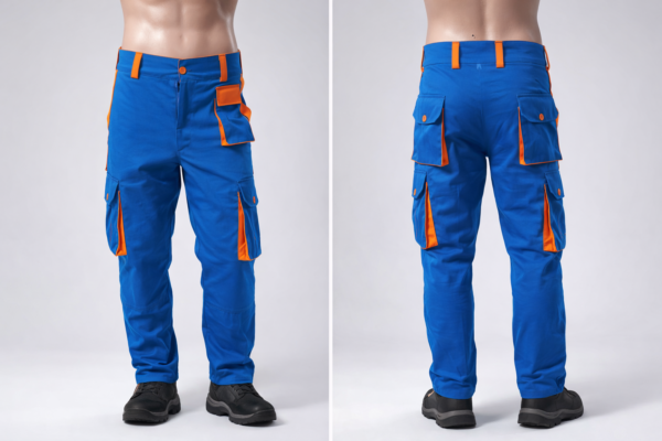 Custom Cargo Work Trousers Kenya in Twill Fabric