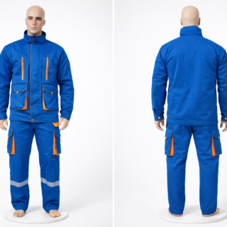 Engineer jacket and trouser Kenya custom-made in twill fabric with optional reflector tape