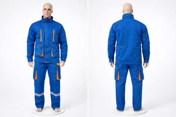 Engineer jacket and trouser Kenya custom-made in twill fabric with optional reflector tape