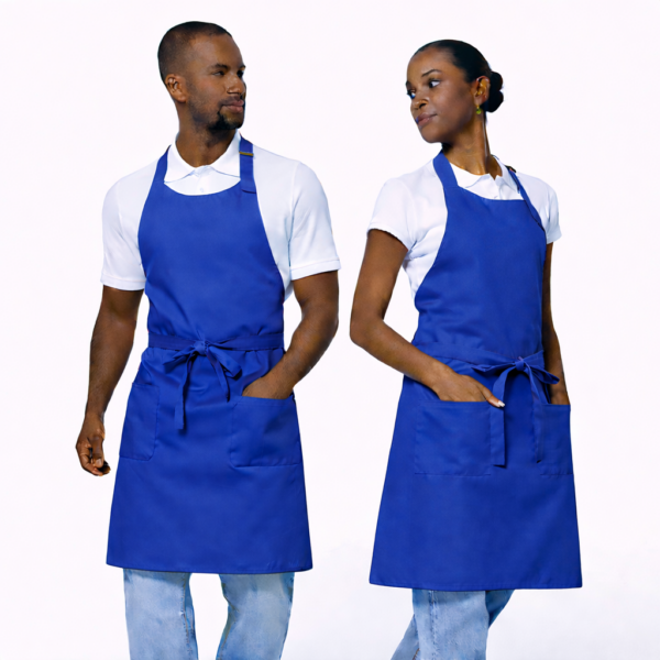 Kitchen bib apron Kenya smart professional apron for food preparation work