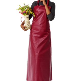 Maroon PVC Waterproof Apron Kenya