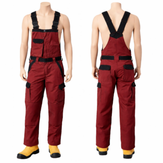 Men’s safety dungarees Nairobi made from durable twill fabric for industrial use