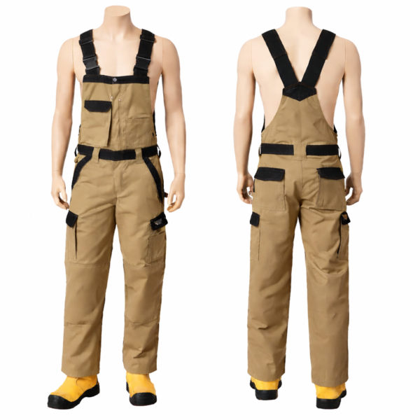 Men’s work overalls with pockets Nairobi made from durable twill fabric for industrial use