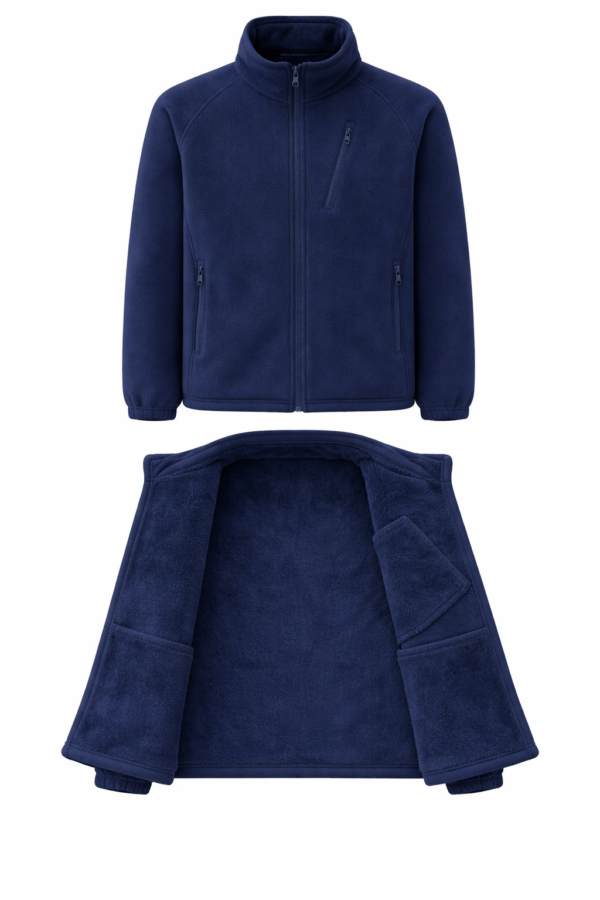 Navy blue fleece jacket in Kenya smart corporate warm layer