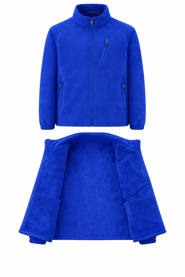Royal blue fleece jacket in Nairobi clean modern team uniform layer