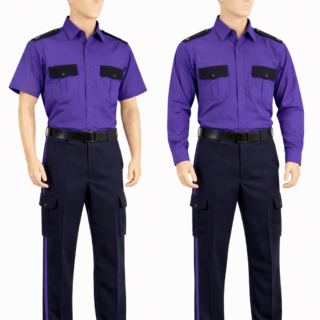 Security guard shirt and trouser in Kenya made from durable twill fabric for professional guard teams