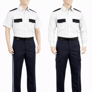 Security uniform in Nairobi made from durable twill fabric for professional guard wear