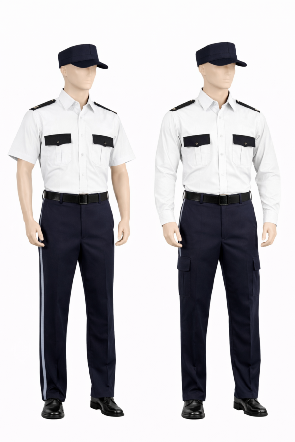 Security uniform in Nairobi made from durable twill fabric for professional guard wear