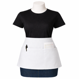 Waiter apron with pockets Kenya smart professional hospitality service apron