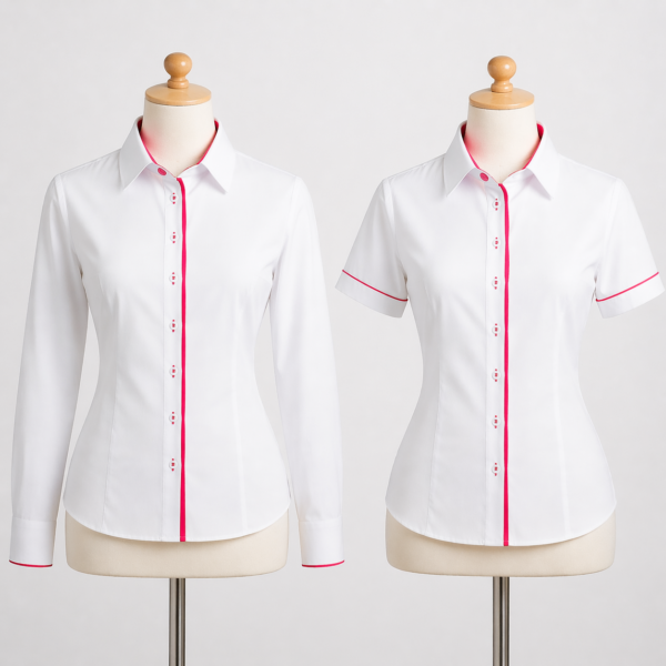 Waitress Shirts in Kenya Professional Hospitality Uniform Blouses