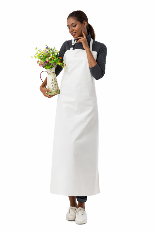 White PVC Waterproof Apron Nairobi