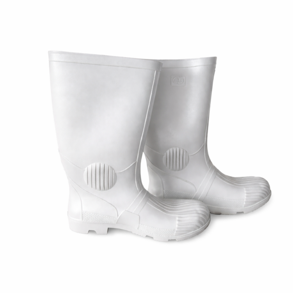 White rubber Heavy Duty Gumboots in Kenya – Waterproof Industrial Work Boots