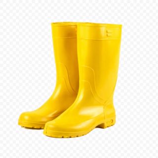 Yellow Light Duty Gumboots Kenya – Waterproof Everyday Work Boots