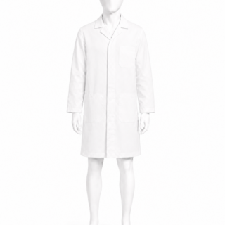 White Dust Coat in Kenya – 265 GSM Tetrex Workwear